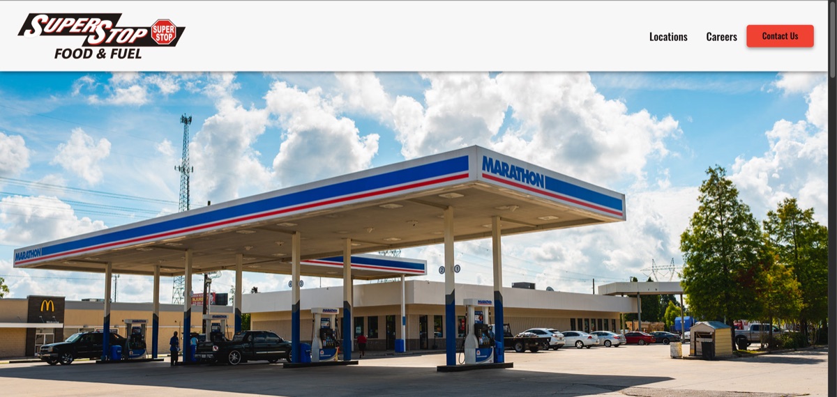 Super Stop Food & Fuel website